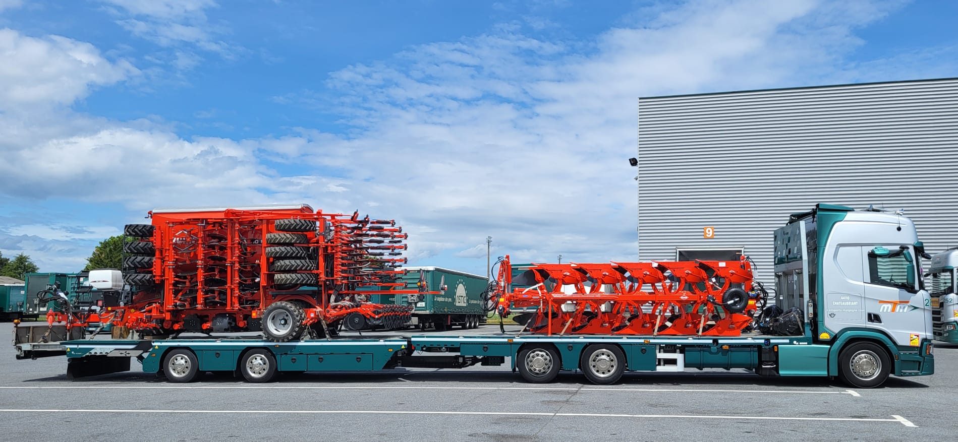 Transports de matériels agricoles